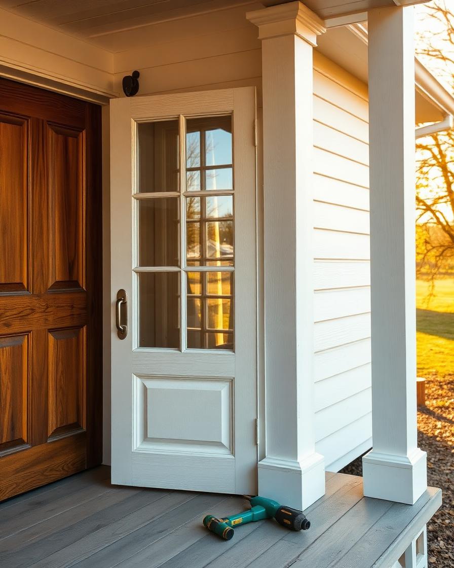 Professional Michigan home repair detail — fresh paint and trim work